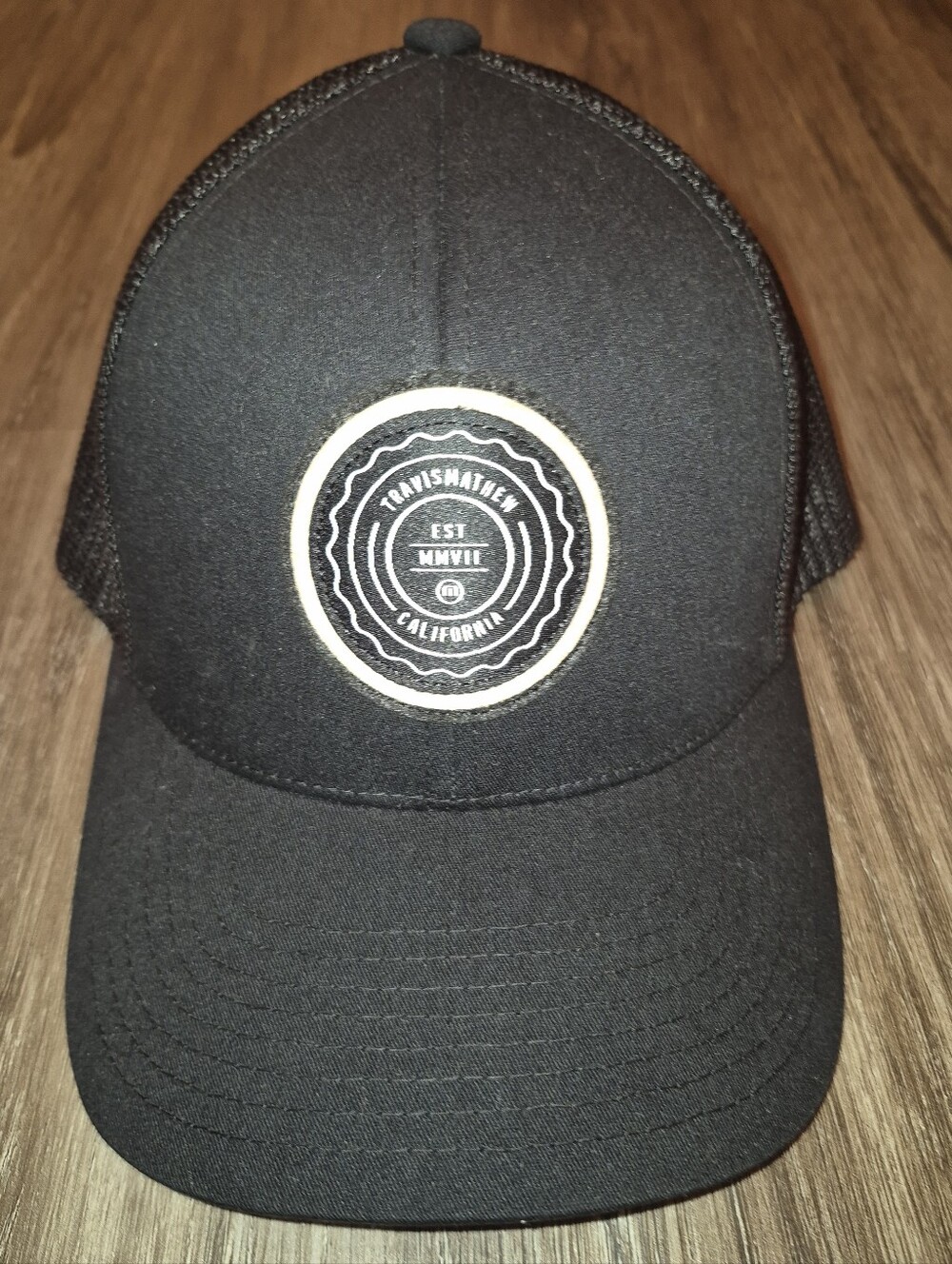 Travis Mathew Black Hat 110 Flex Fit
